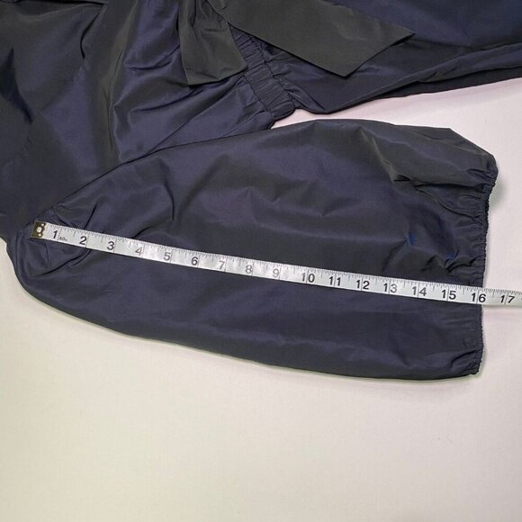 BCBGMAXAZRIA Navy Tafetta Black Bow Dress Size XS - Picture 12 of 12